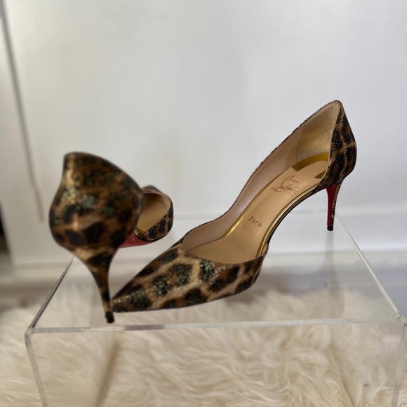 Leopard print Christian Louboutin heels - Picture 2 of 11